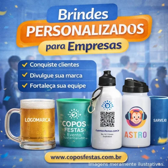 Copos personalizados para empresas: marketing barato e eficiente Copos personalizados para empresas: marketing barato e eficiente